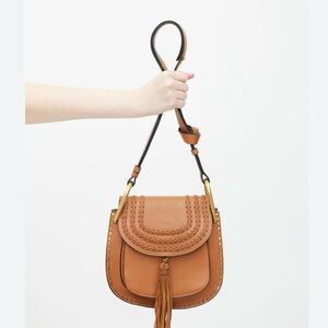 Chloe brown leather Hudson bag